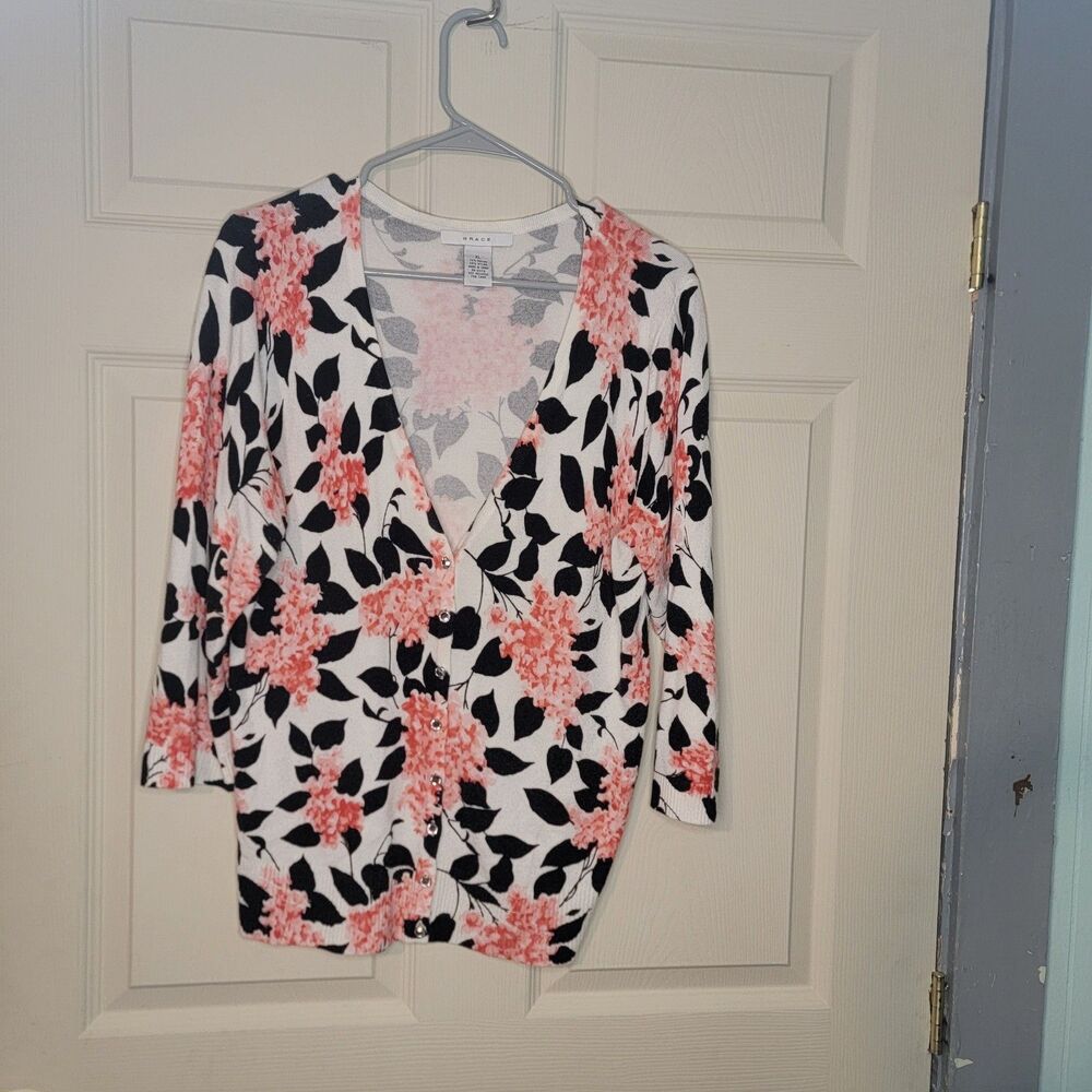Grace Floral Cardigan